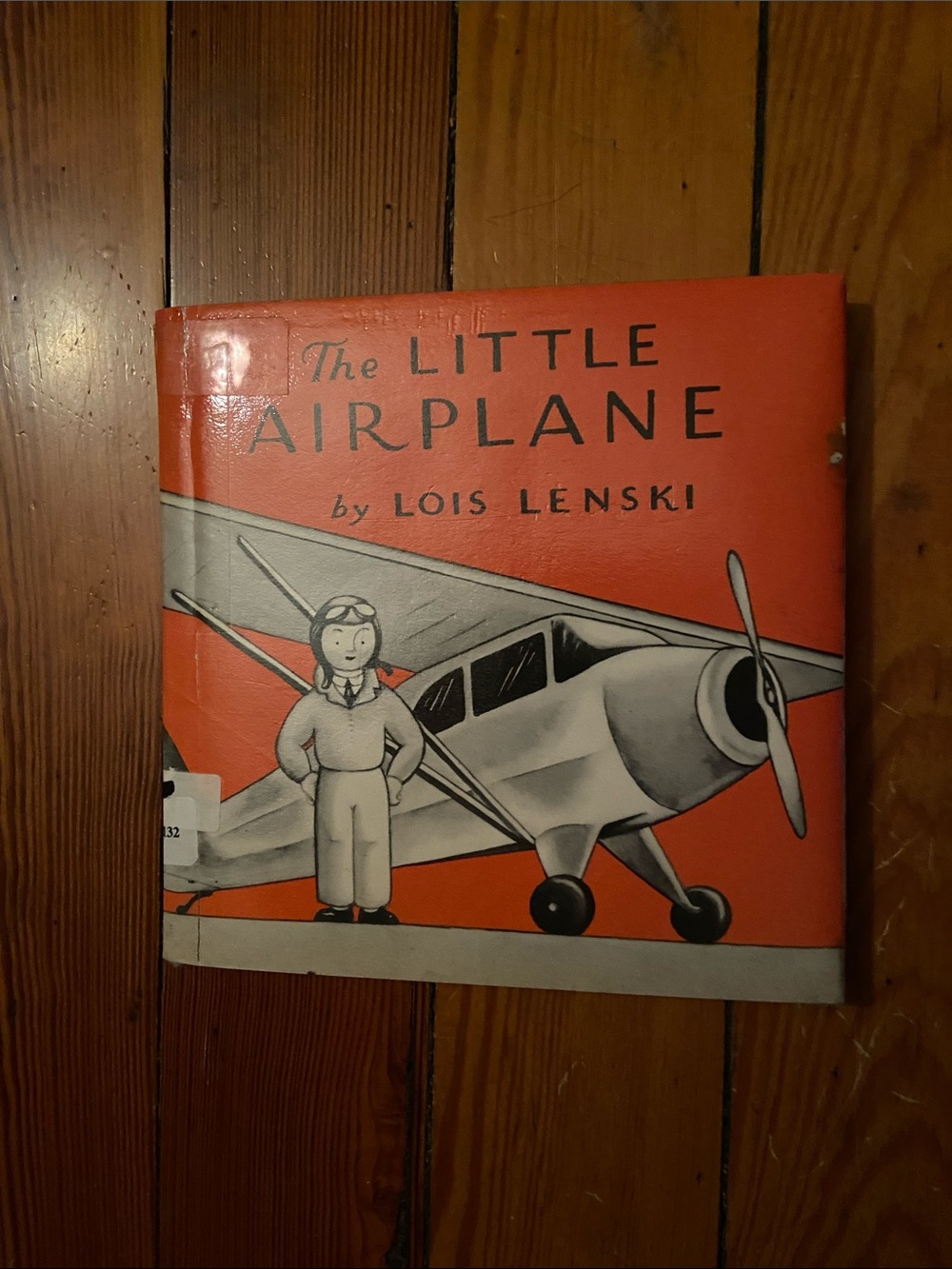 Vintage 1960s 60s edition 1930s illustrations Lois Lenski Little Airplane Book